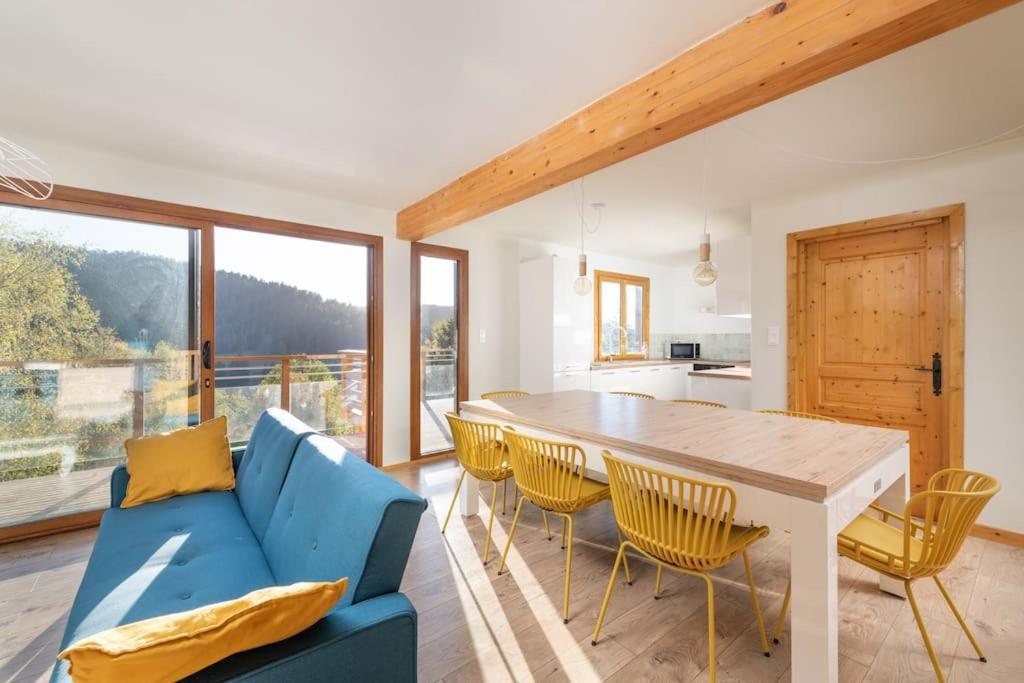 Le Cerf, Chalet Cocooning Avec Piscine Et Billard Ban-sur-Meurthe-Clefcy Екстериор снимка