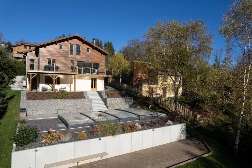 Le Cerf, Chalet Cocooning Avec Piscine Et Billard Ban-sur-Meurthe-Clefcy Екстериор снимка
